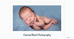 Desktop Screenshot of clarissamariephotography.com